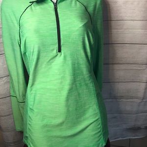 Green track Jacket by Zella